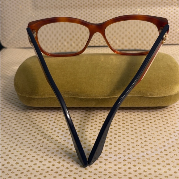 Gucci Havana Optical Frames with New Case, Soft Case and Cloth GG02780A 007 main image 9
